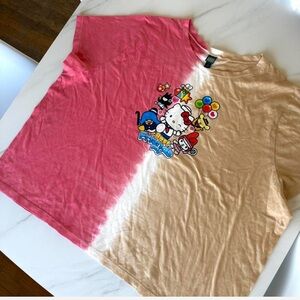 Hello Kitty Pink and Cream 4xl T-Shirt